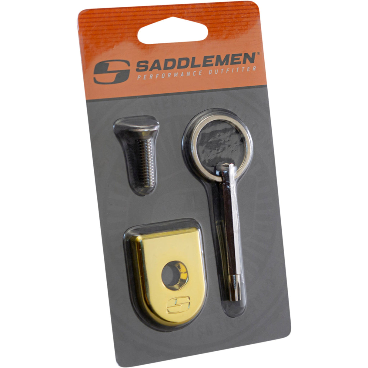 SADDLEMEN 0820-0155 8910GO Security Seat Screw golden
