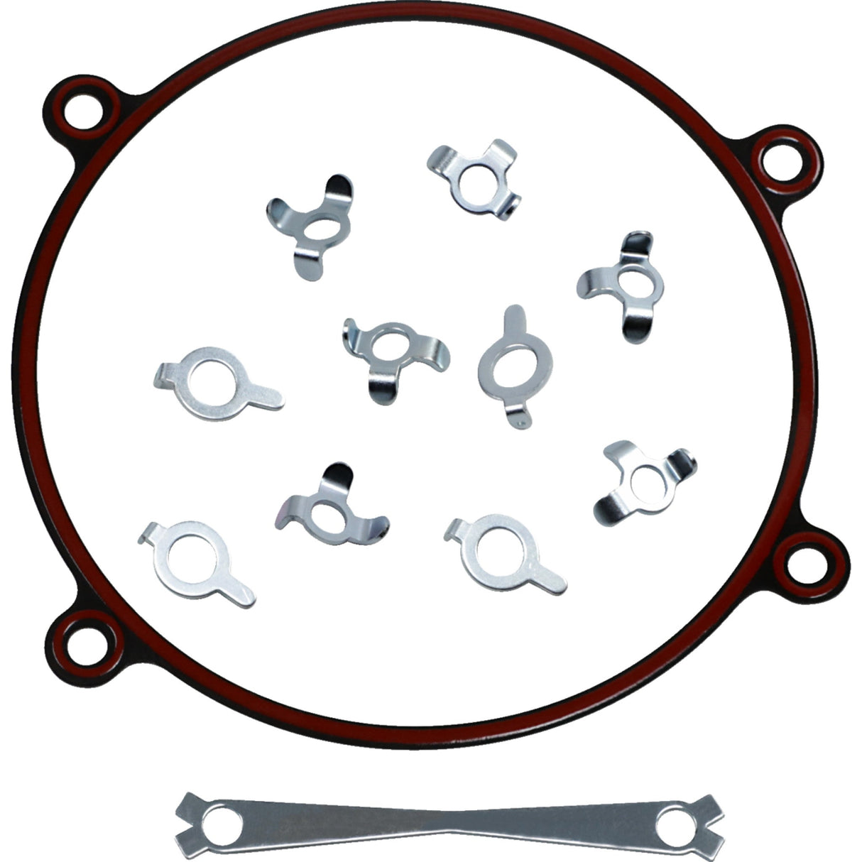 James Gasket Crankcase Saver Gasket Kit Rubber Coated Metal EVO - JGI-11125-XM For Harley Motorcycles 1984-2006