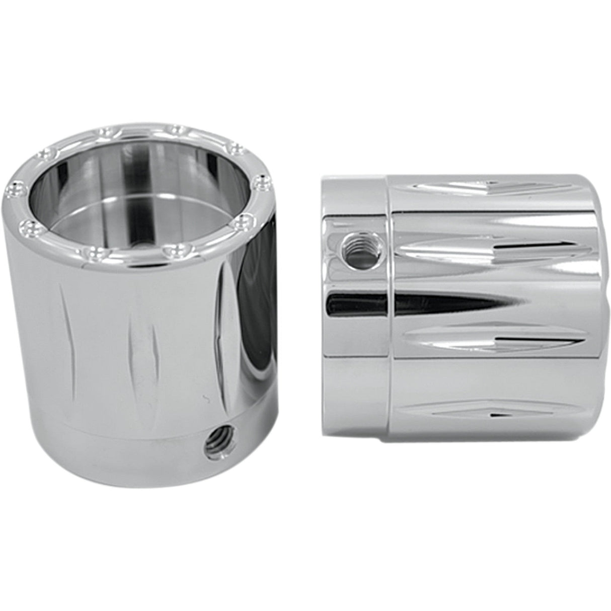 Avon Rival Axle Nut Cover - AXL-RIV-CH For Harley Motorcycles 2007-2020