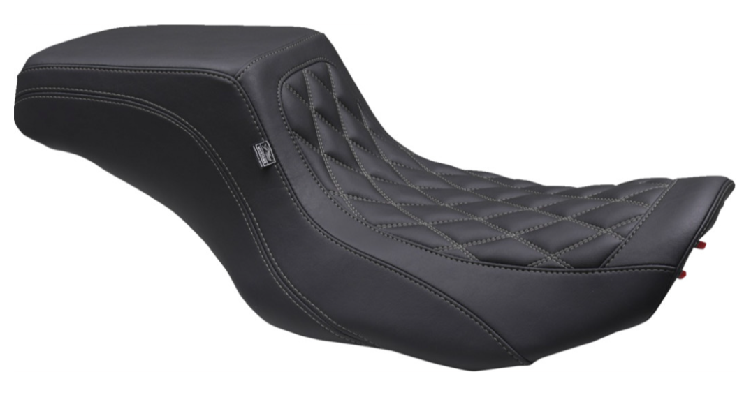 Mustang Squareback Seat - 88416GM For Harley Touring 2023-2026