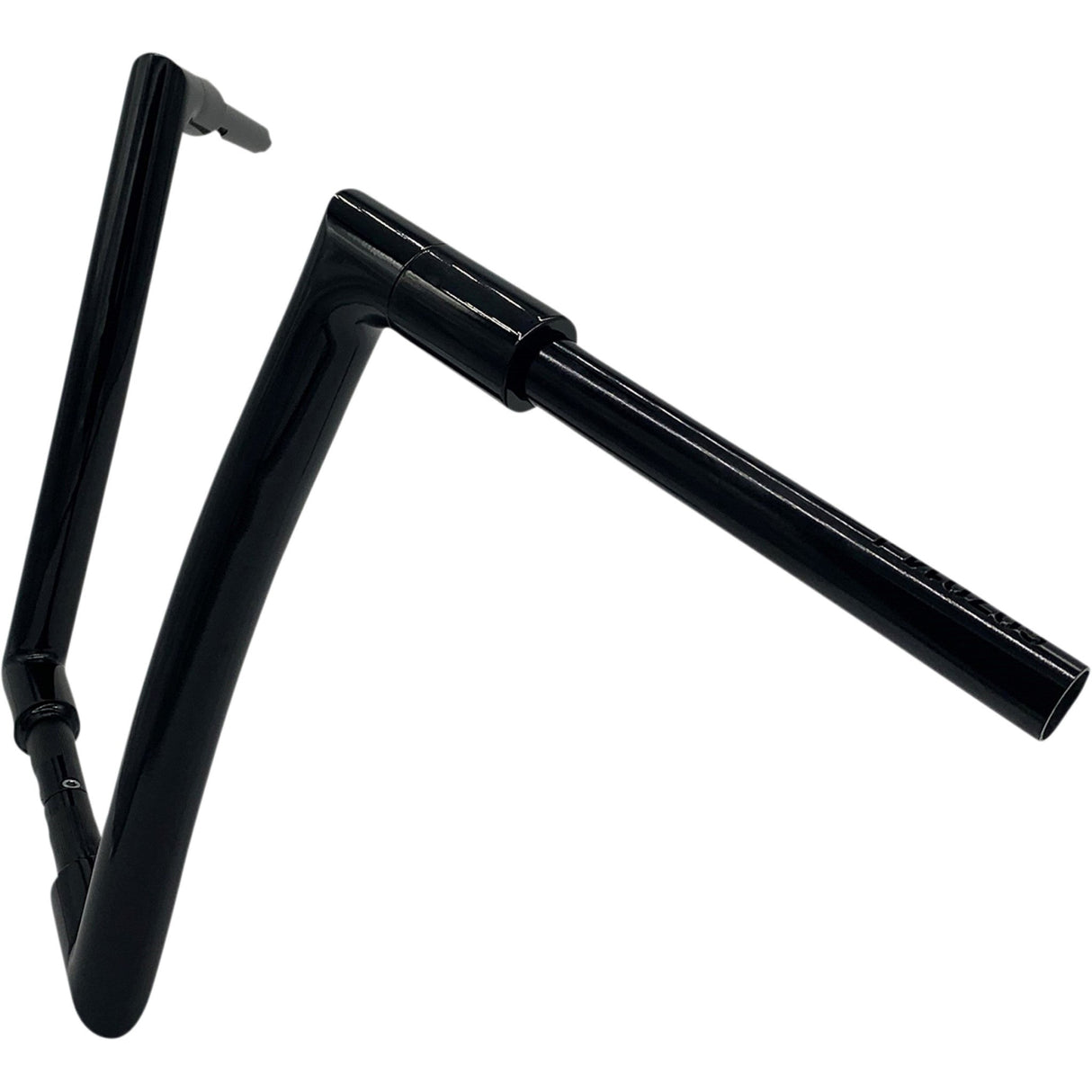 FAT Baggers INC. 1-1/2" EZ Install Flat Top Handlebar 14" Black - 607014-B For Harley Touring 2008-2016