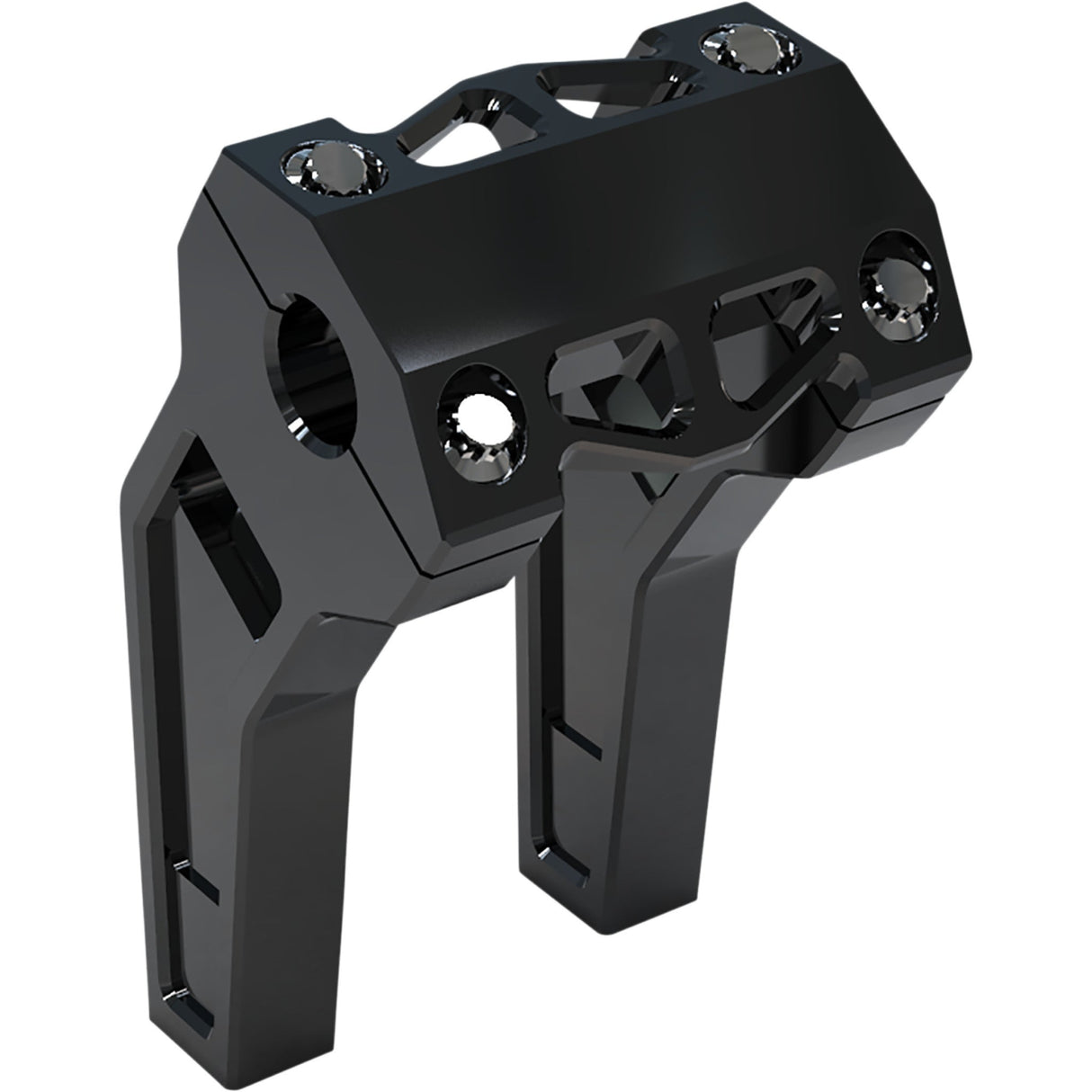 LA CHOPPERS 0602-1218 LA-7471-06B Performance Risers - Pullback - 6" - Black Anodized