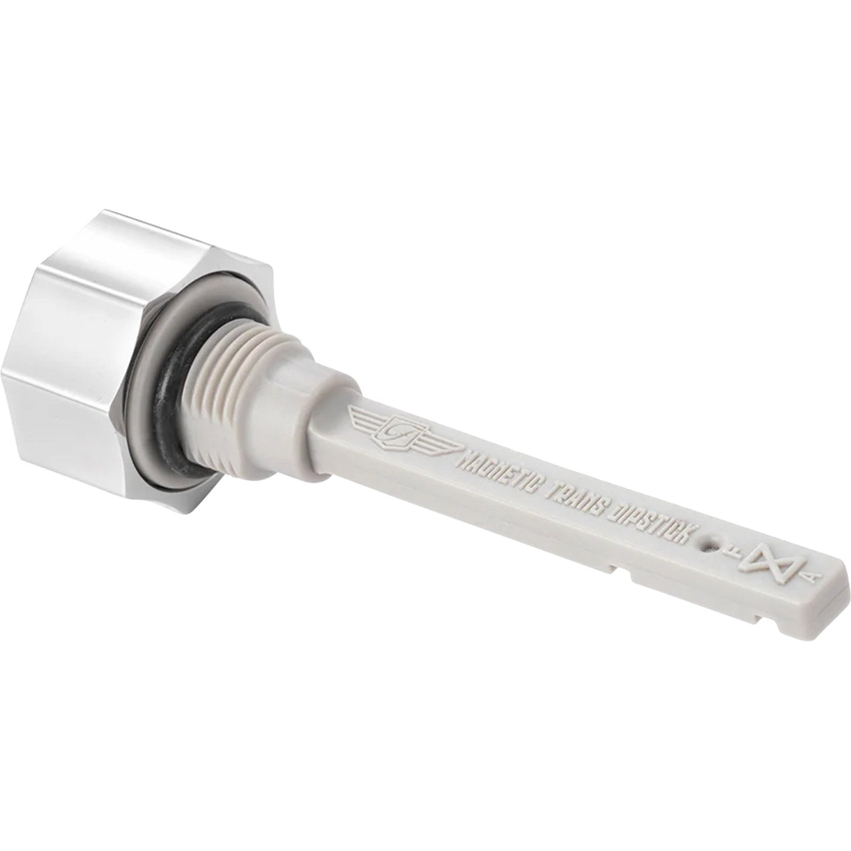 Figurati Designs Magnetic Dipstick Magnetic Curved Silver M8 - FD01-MAGTD-SM-SS For Harley Motorcycles 2017-2026