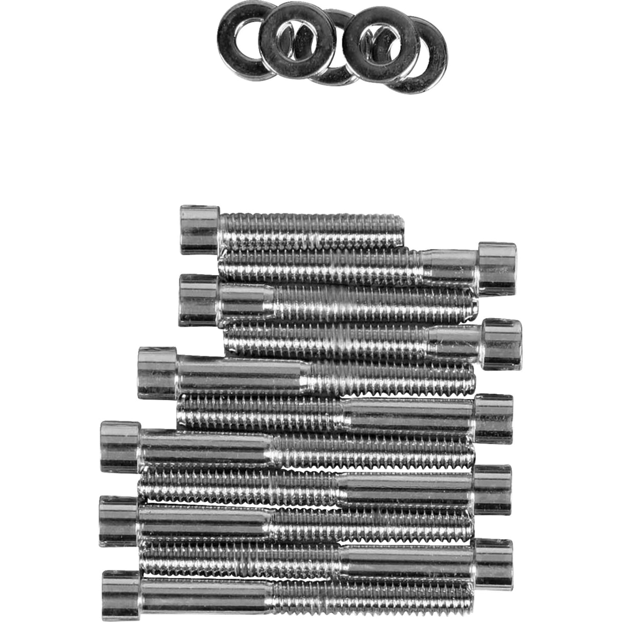 DRAG SPECIALTIES DS-190768S Cam Cover Bolt Kit Bolt Kit - Cam Cover - Smooth - Chrome - '91-'03 Sportster