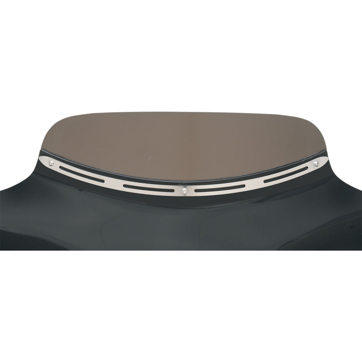 MEMPHIS SHADES 2350-0134 MEM0923 Slotted Stainless Steel Batwing Fairing Trim Fairing Windshield Trim - Stainless Steel - Slotted - Slim