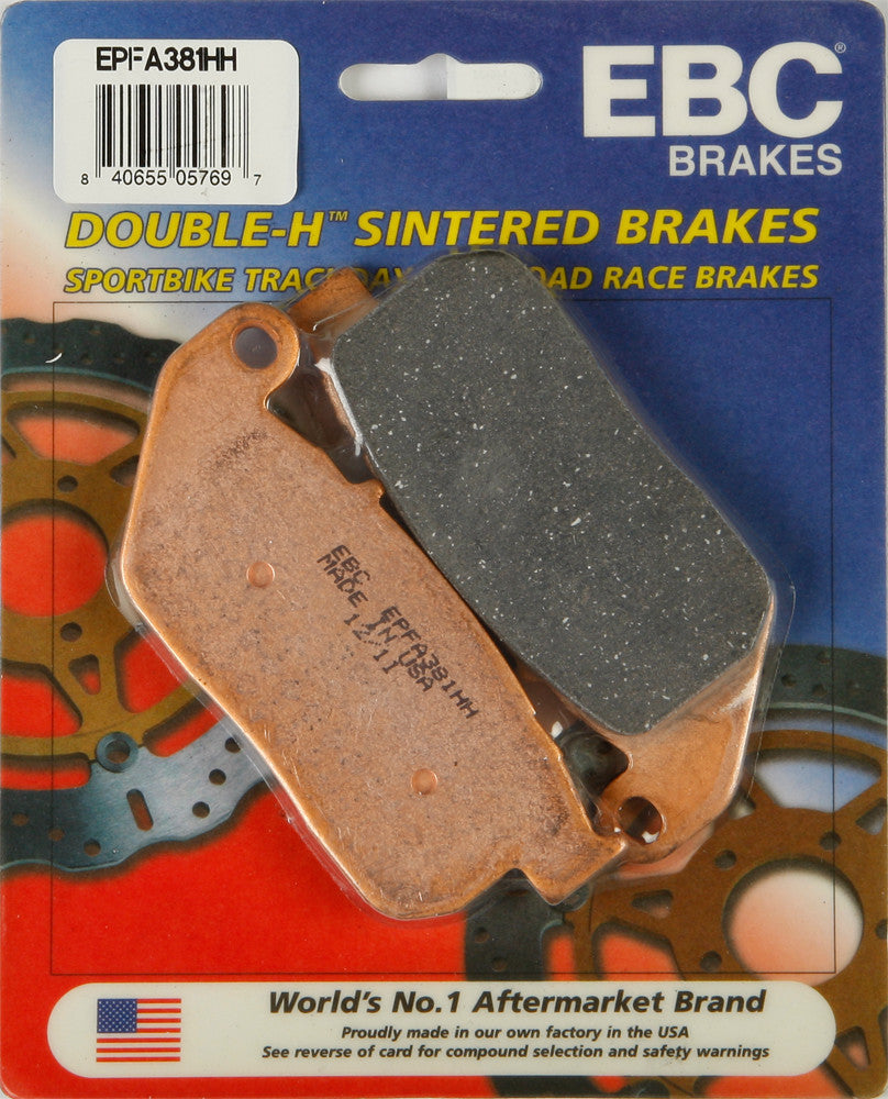 EBC Brake Pads Extreme PRO - EPFA381HH For Harley Sportster 2004-2013