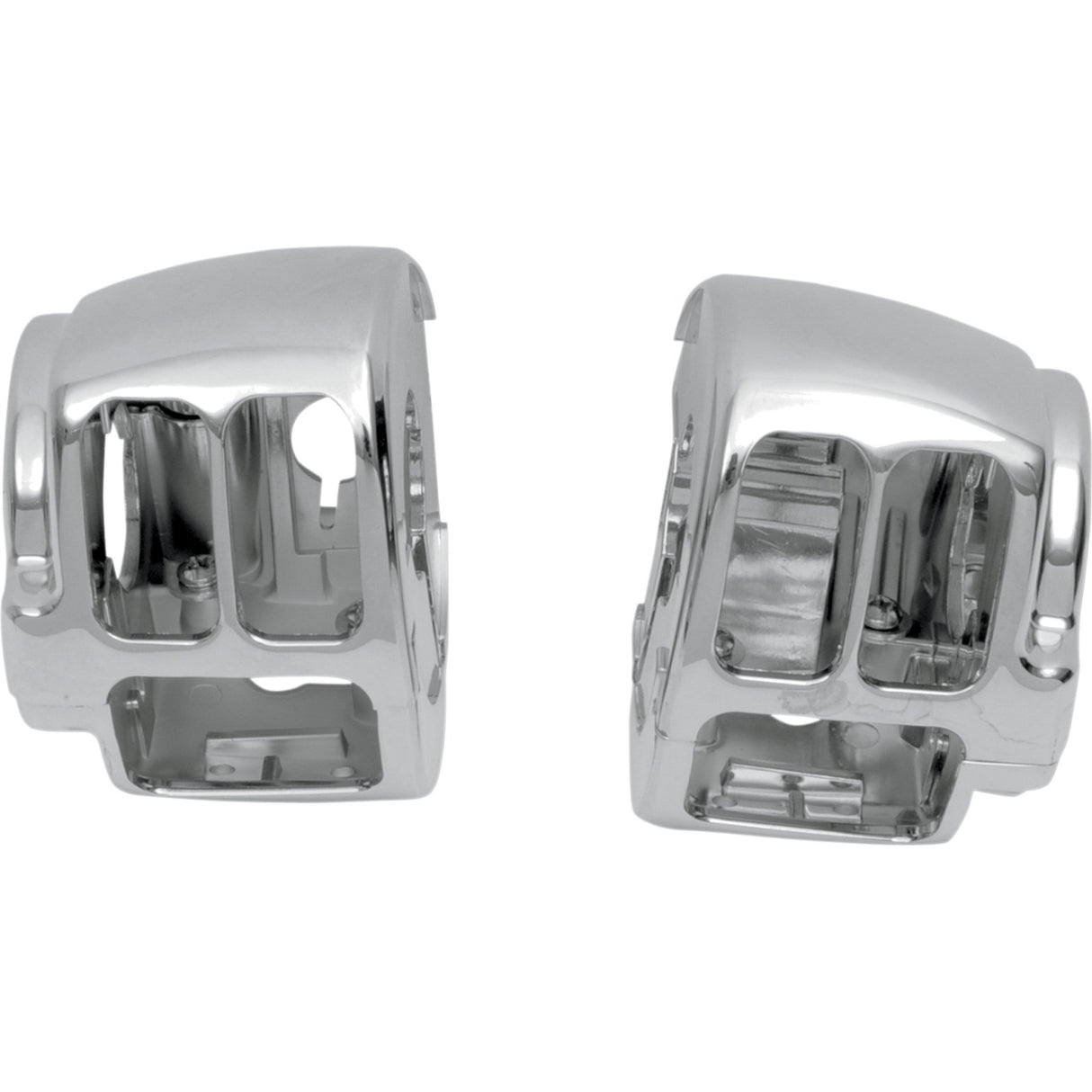 DRAG SPECIALTIES Handlebar Switch Housing Kit - Chrome