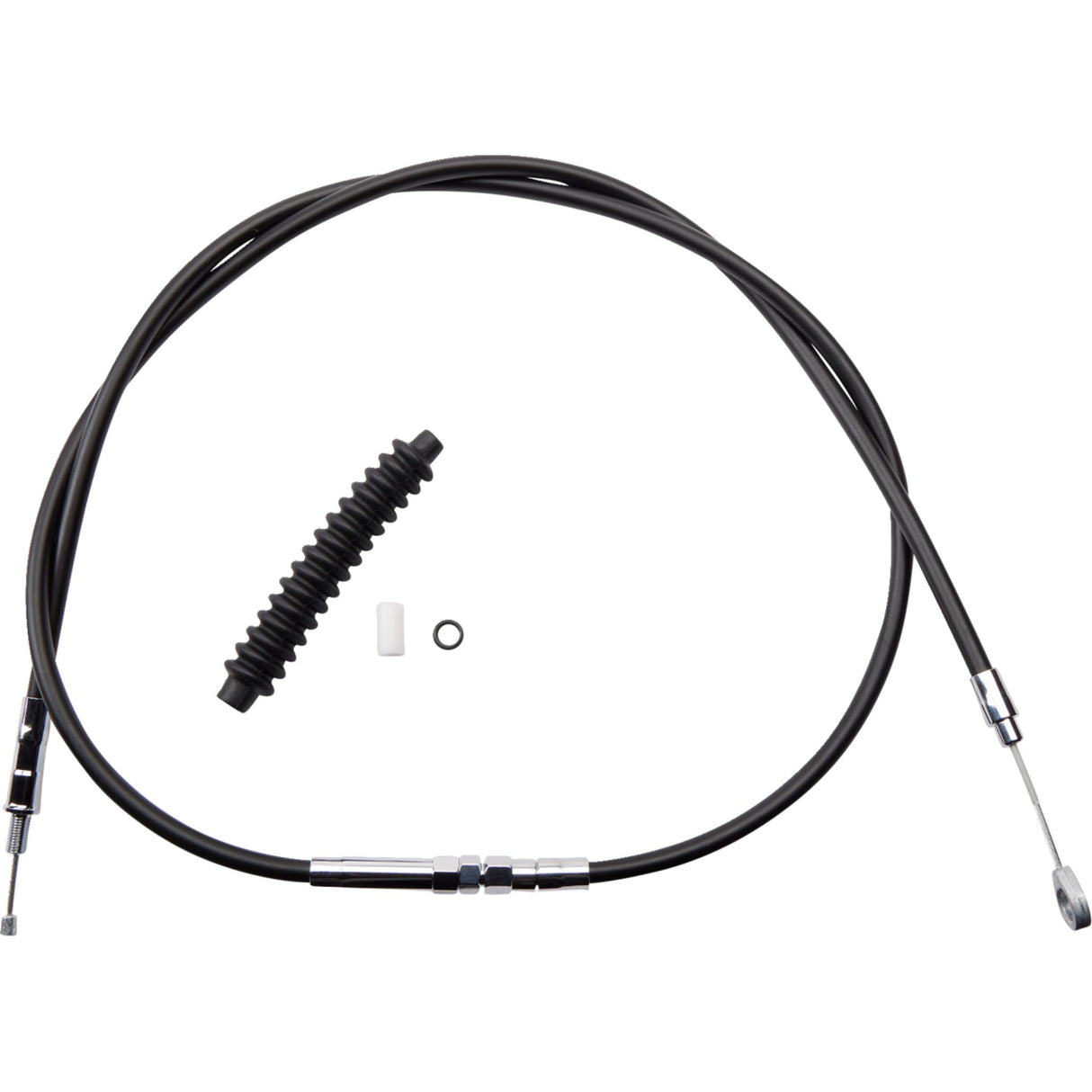 DRAG SPECIALTIES High-Efficiency Black Vinyl Clutch Cable