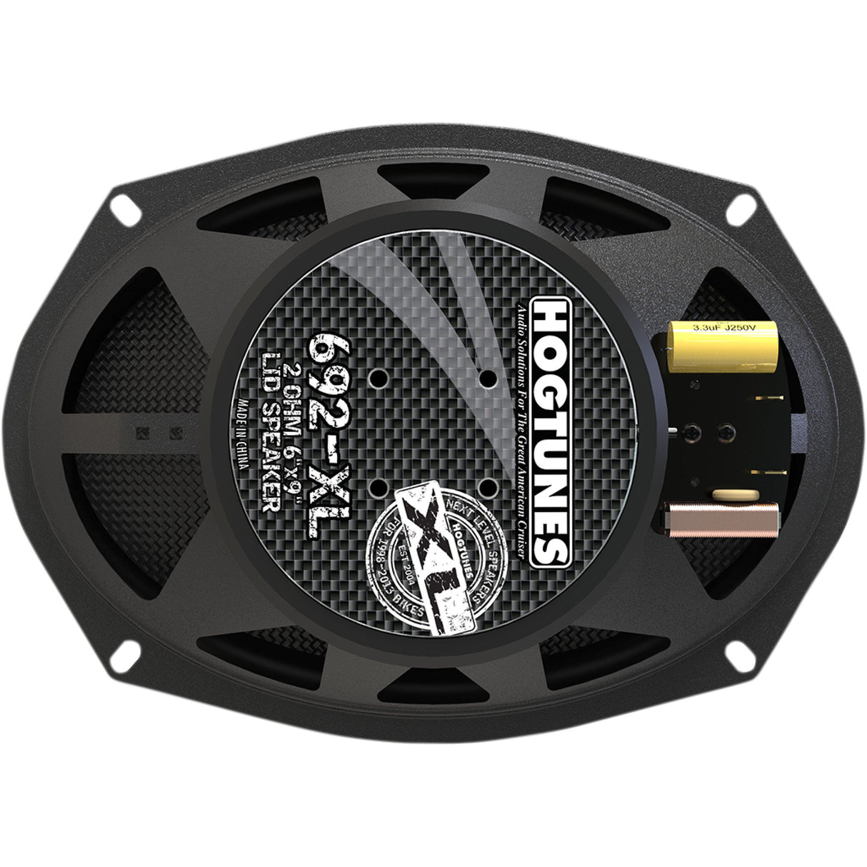 Hogtunes 692-XL Speaker Kit For Harley Touring 1998-2026