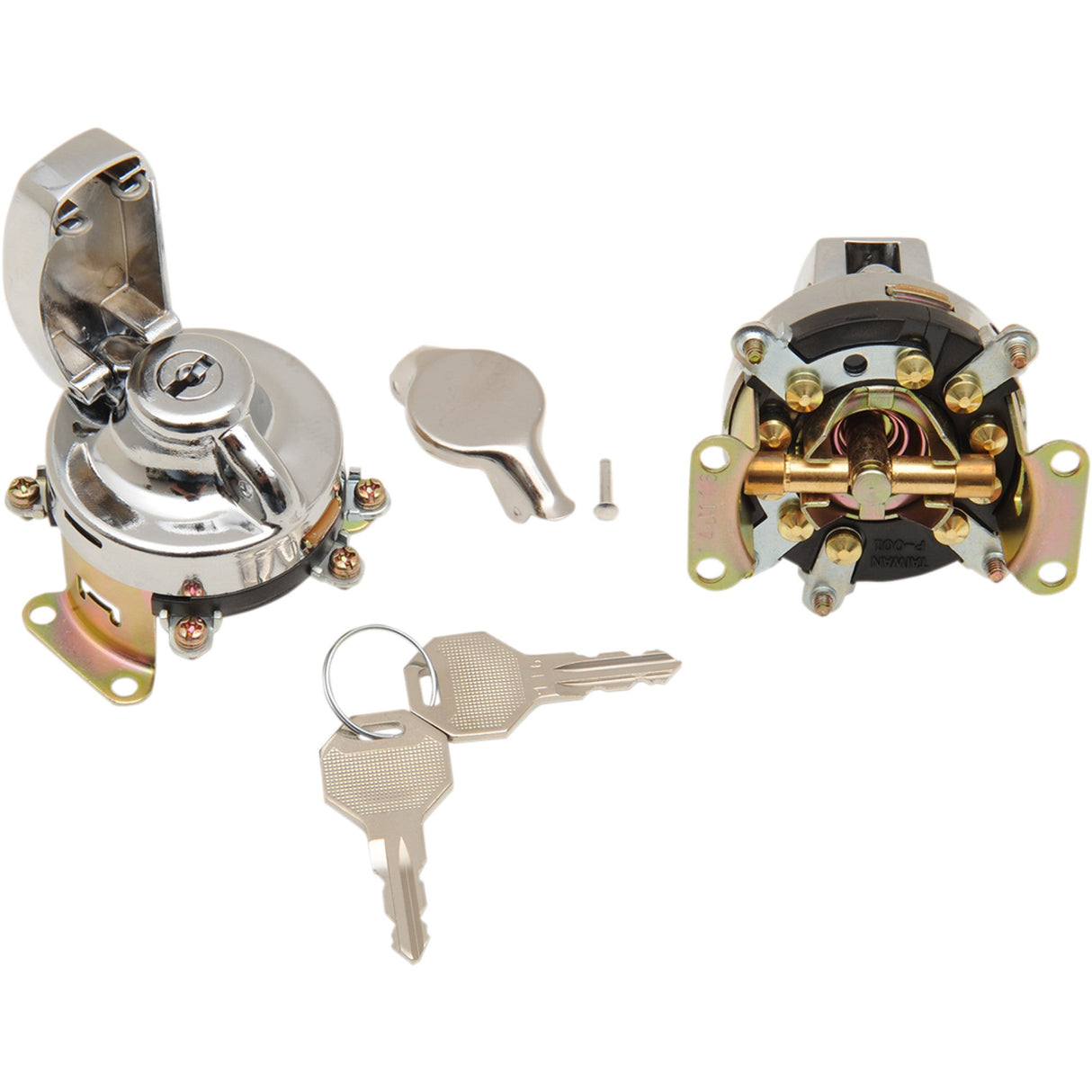 DRAG SPECIALTIES DS-272097 Ignition Switch for Fat Bob Dash, Knuckle/Flat ignition Switch - '36-'72 Big Twin