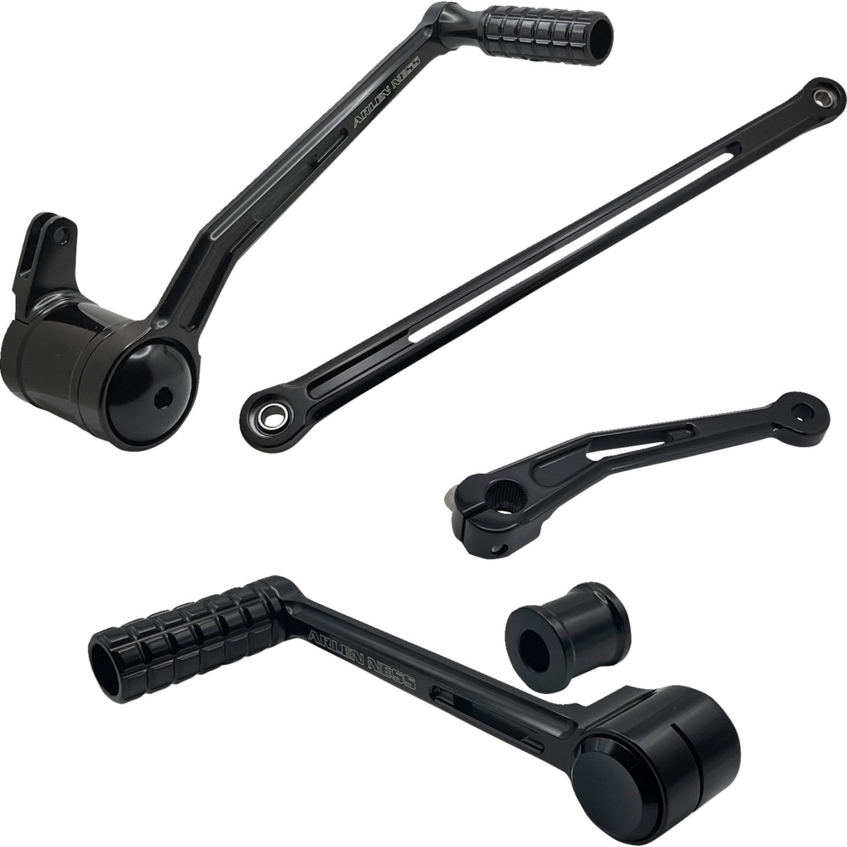 Arlen Ness SpeedLiner Foot Control Kit Solo Black - 420-103 For Harley Touring 1999-2026