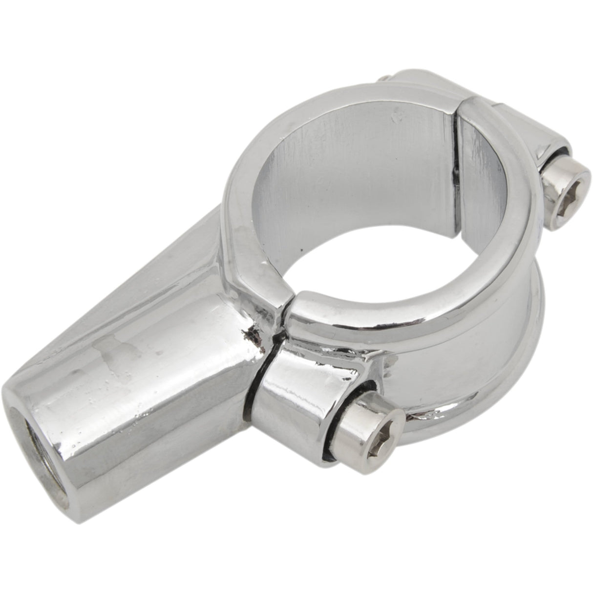 EMGO 0641-0191 20-28128 Handlebar Mirror Mount Mirror Mount - 1" - Chrome - Right/Left