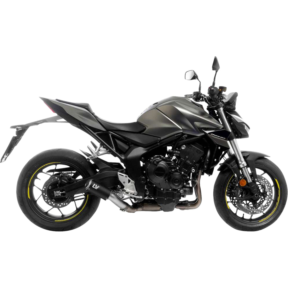 Leovince LV Corsa S Black Edition Muffler - 15412SBU Honda Hornet 2025