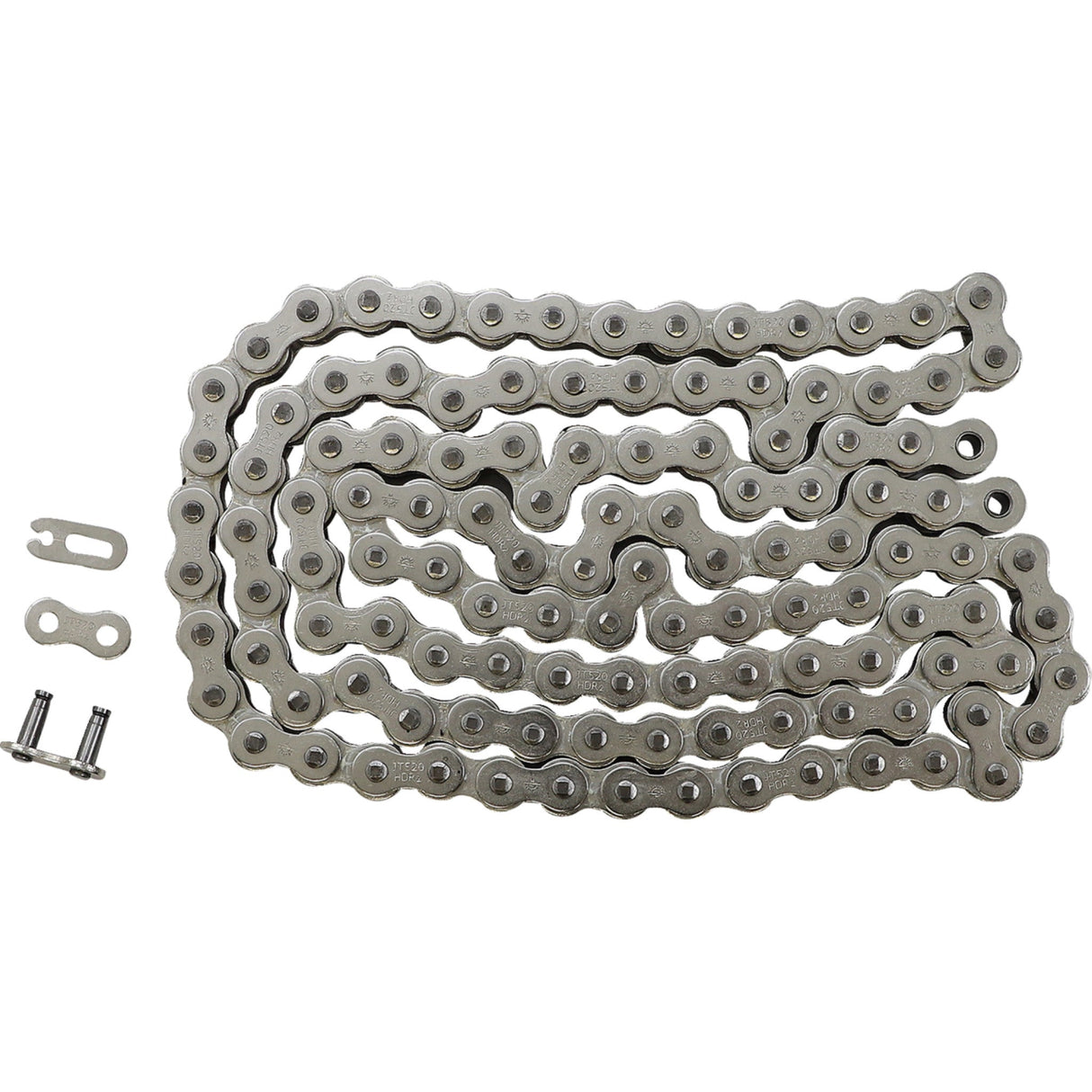 JT CHAINS 1220-0390 JTC520HDRNN120SL 520 HDR Nickel Race Chain 520 HDR - Nickel Race Chain - 120 Links