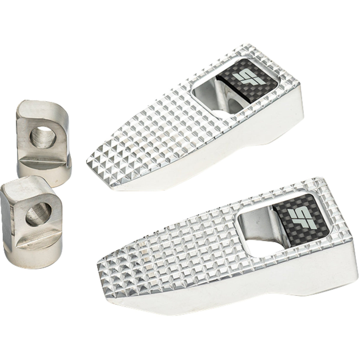 SLYFOX 1620-2524 SF-903-00-2 Speed Pegs - Silver Polished