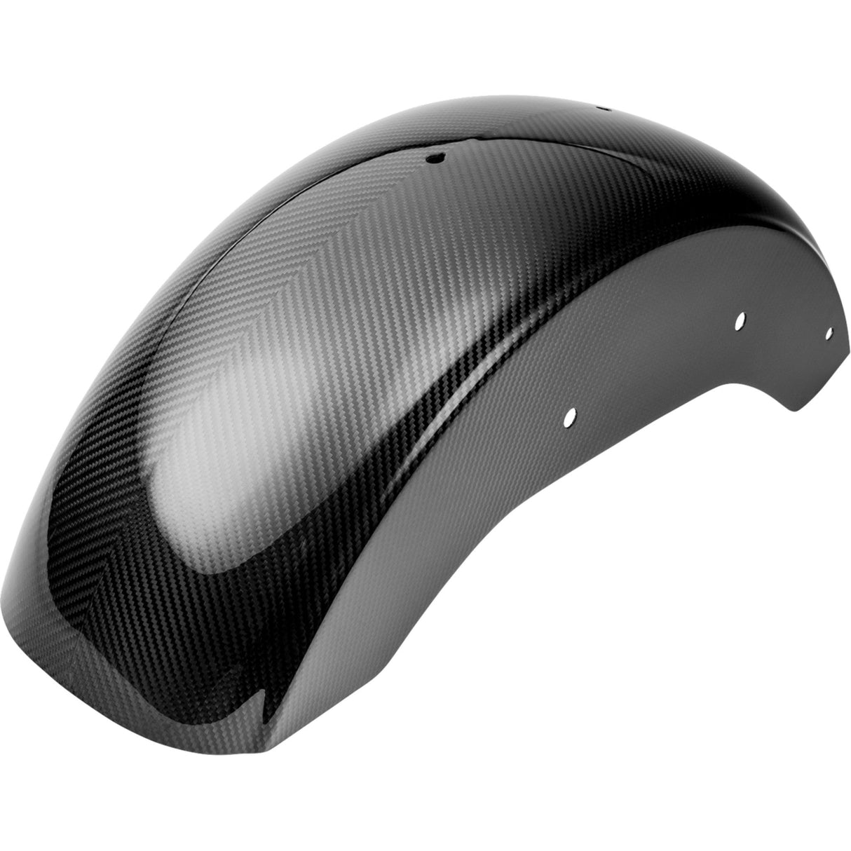 Slyfox Carbon Fiber Rear Fender Rear Gloss Black - 1033-RF1C For Harley Softail Low Rider 2018-2025