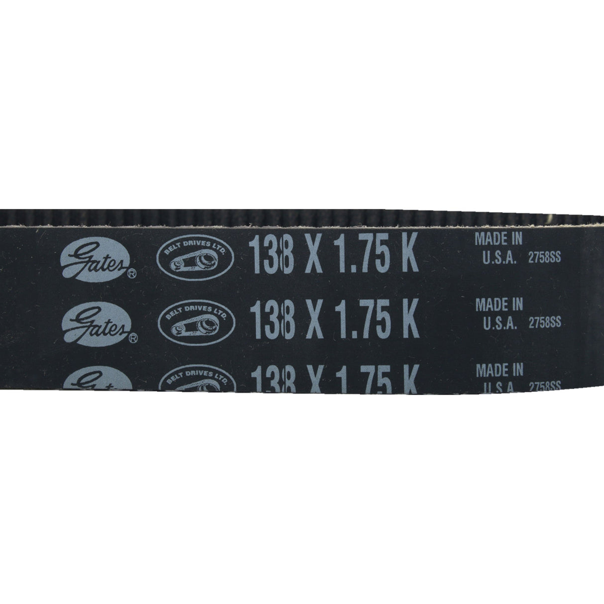 BELT DRIVES LTD. 1204-0244 BDL-138-175 Primo Drive Belt Primary Belt - Primo