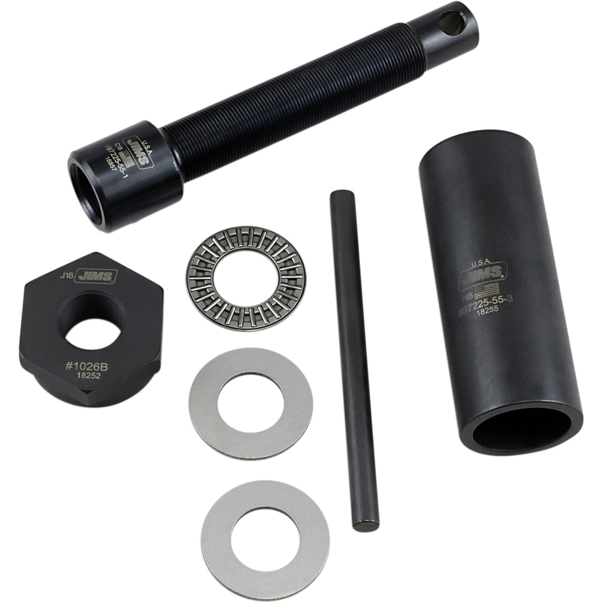 JIMS DS-196048 97225-55 Sprocket Shaft Bearing/Race/Seal Installation Tool Sprocket Shift Bearing Installation Tool