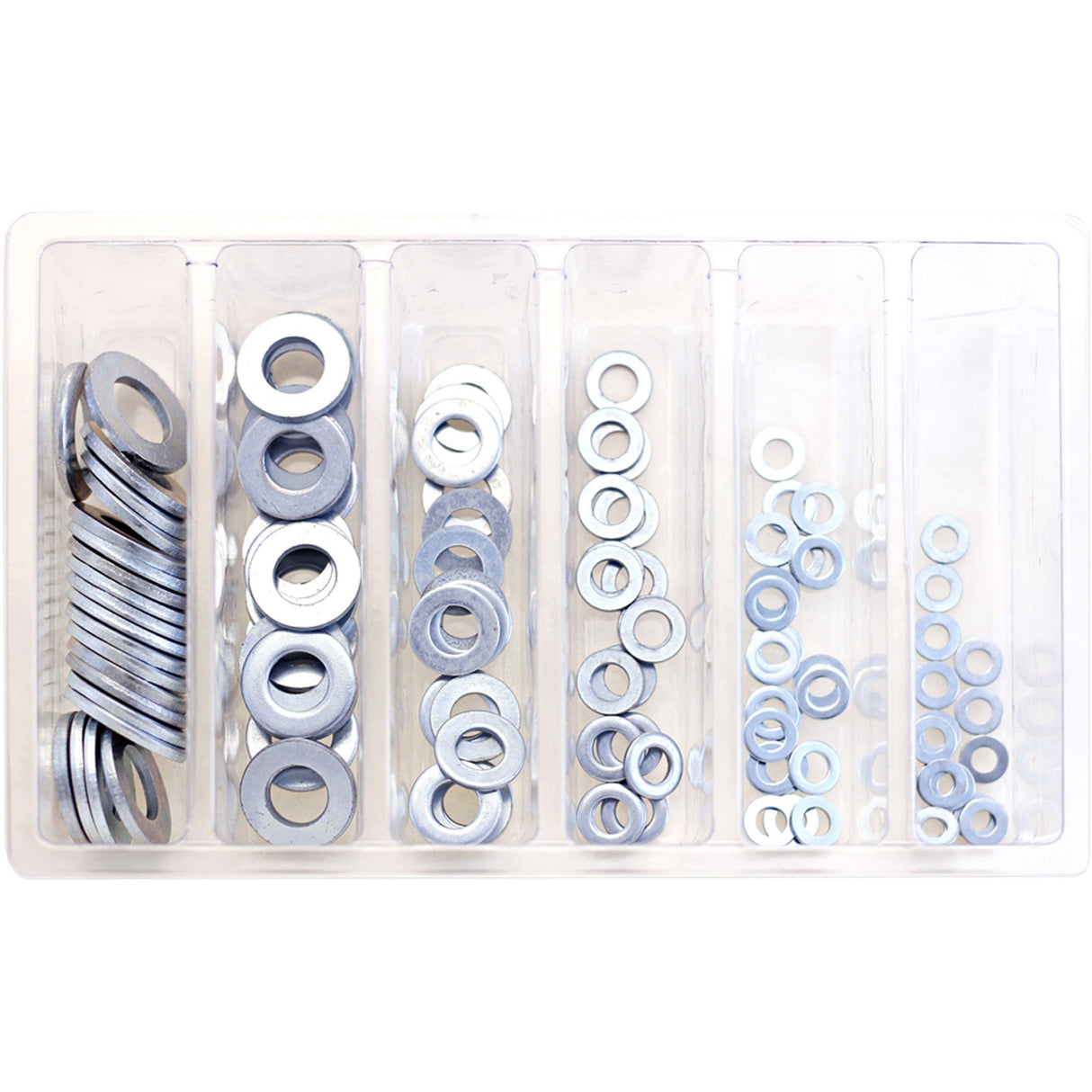 BOLT 2402-0245 SV-FLWSH Metric Washer Assortment Washer - Assortment - Flat