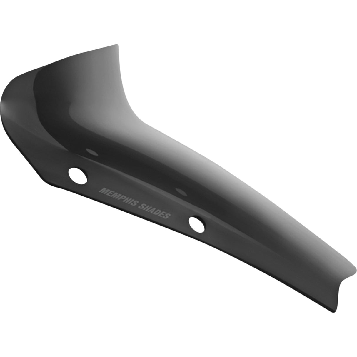 Memphis Shades Spoiler Windshield 3" Dark Black Smoke - MEP88710 For Harley Street Glide 2024-2026