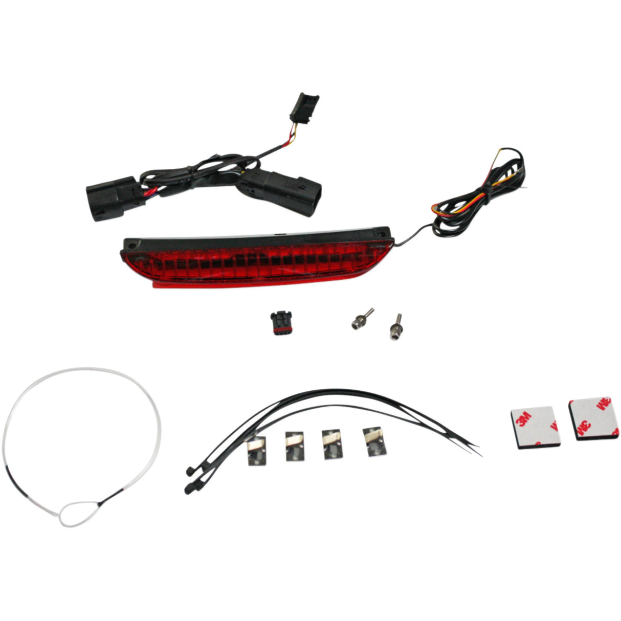 CUSTOM DYNAMICS 2040-2332 CD-LR-05-R Luggage Rack LED Light Bar - Red