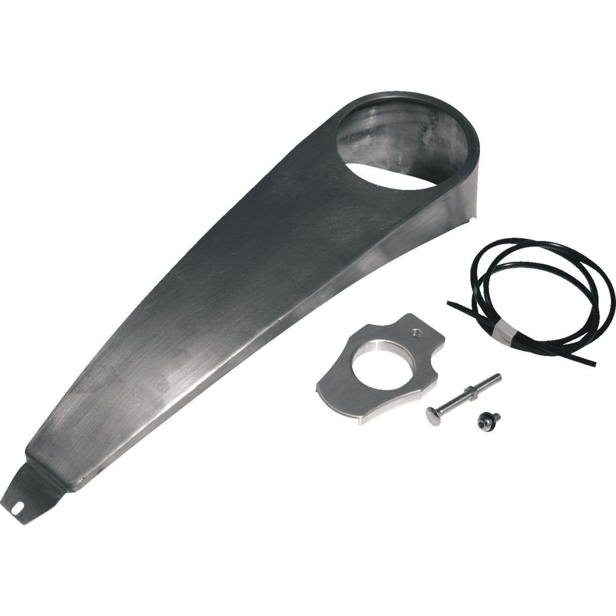 KLOCK WERKS 2106-0045 KWS-02-0100 Softail Dash with Ignition Relocation Kit - Dash with Switch Relocation Kit