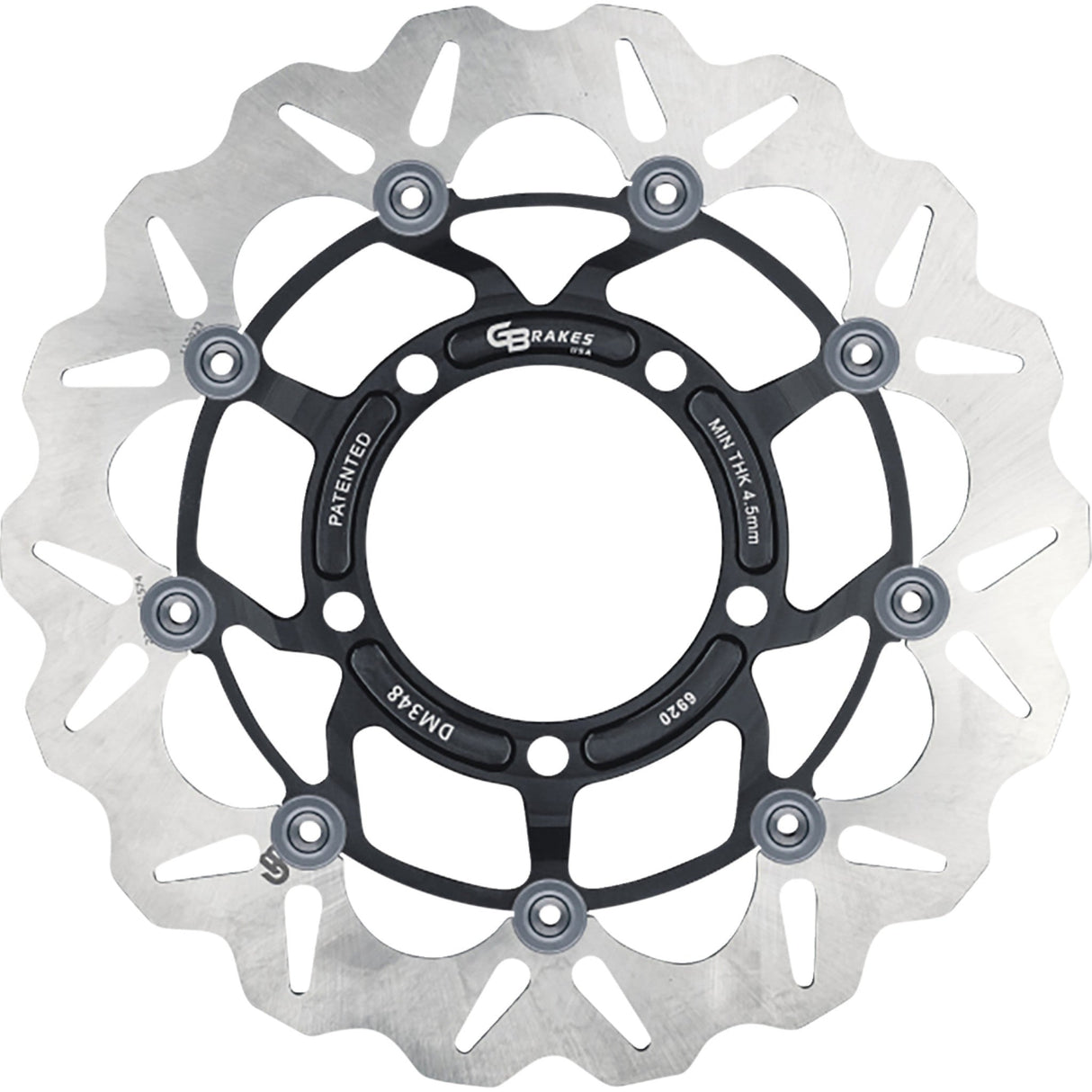 GBRAKES 1710-4961 GBDU041 Brake Rotor
