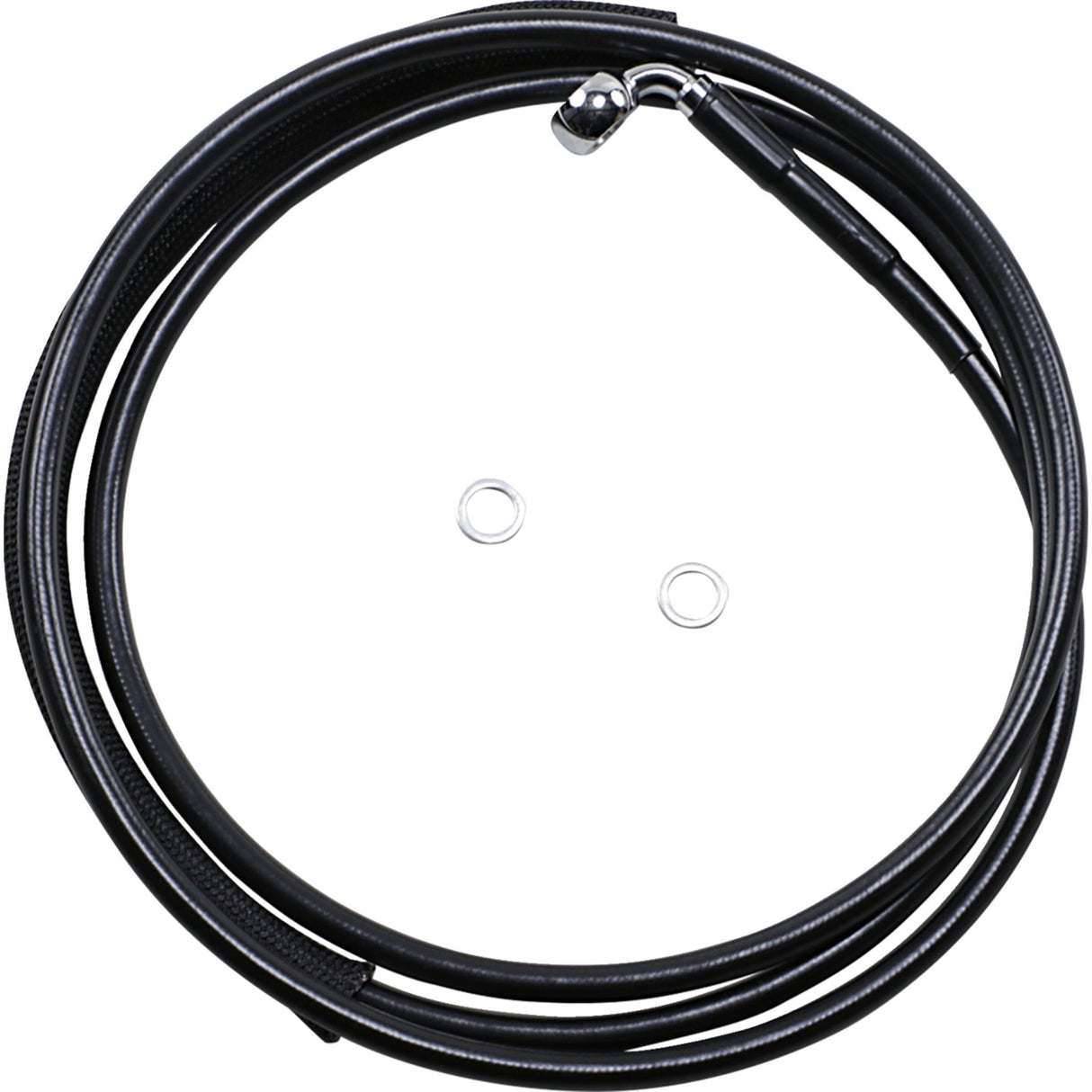 Drag Specialties Stainless Steel Hydraulic Clutch Line For Harley Road Glide 2017-2020