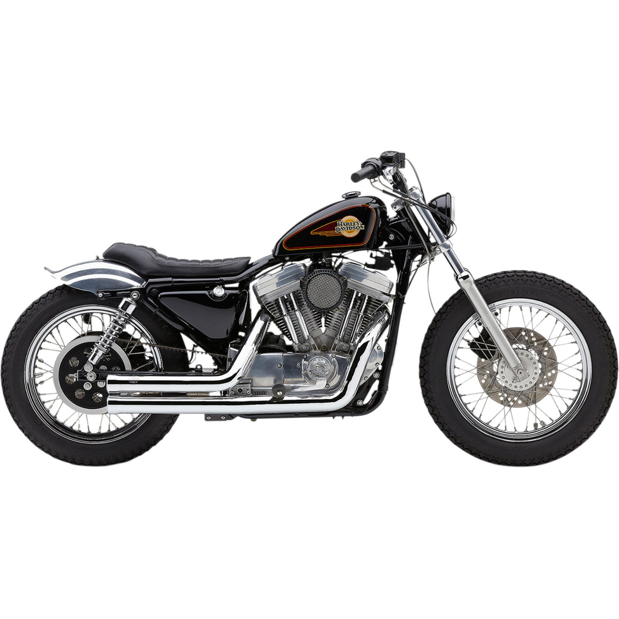 Cobra Speedster Short 2-Into-2 Exhaust System - 6701 For Harley Sportster 1986-2003