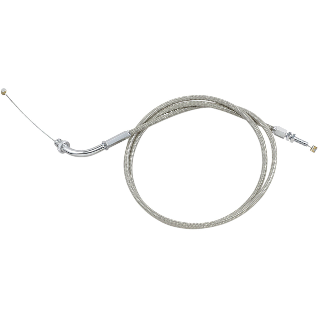 MOTION PRO 0650-0625 62-0419 Armor Coat Stainless Steel Throttle/Idle Cable for Cruisers pull - honda