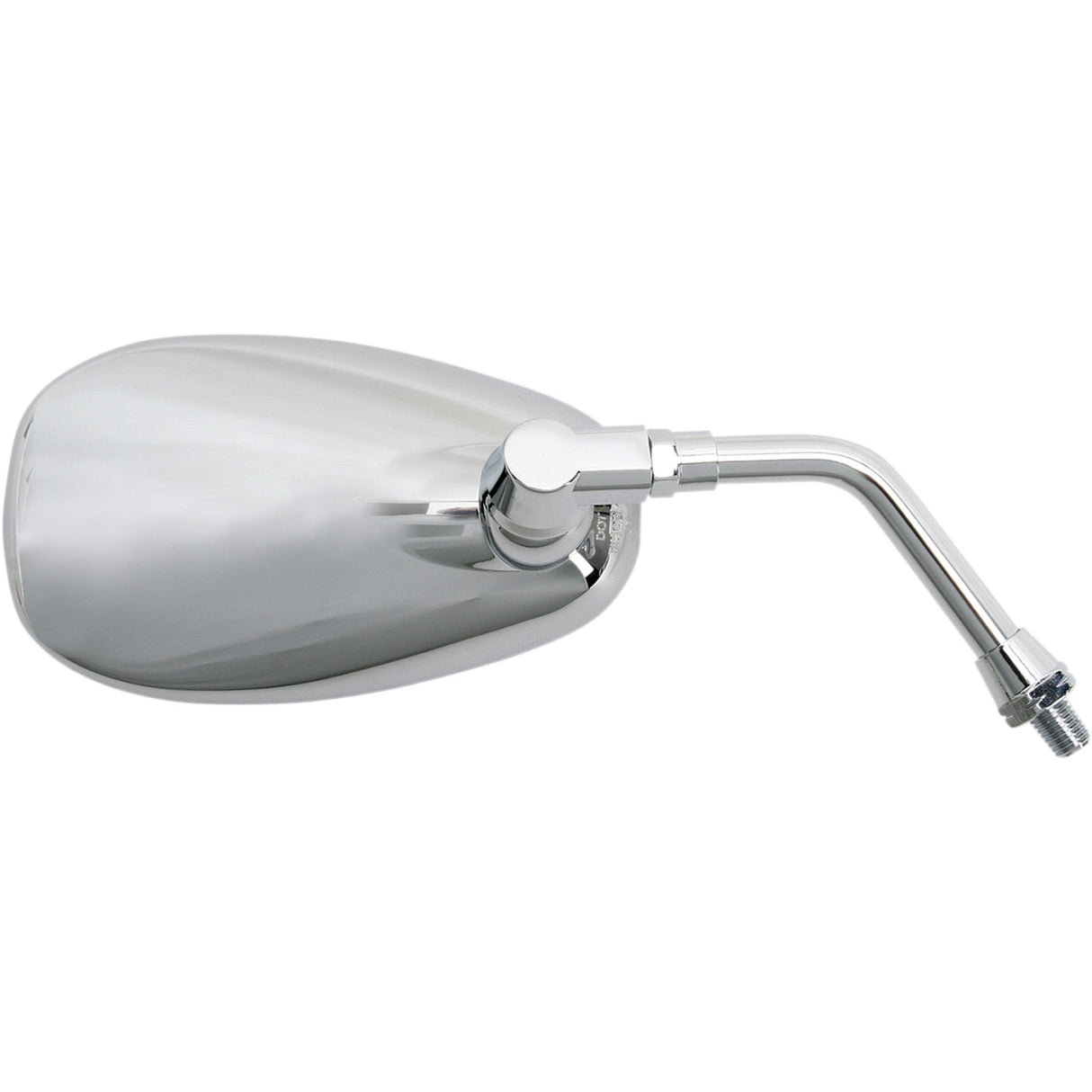 EMGO 20-86833 20-86833 OEM-Style Replacement Mirror Mirror - Side View - Oval - Chrome - Right