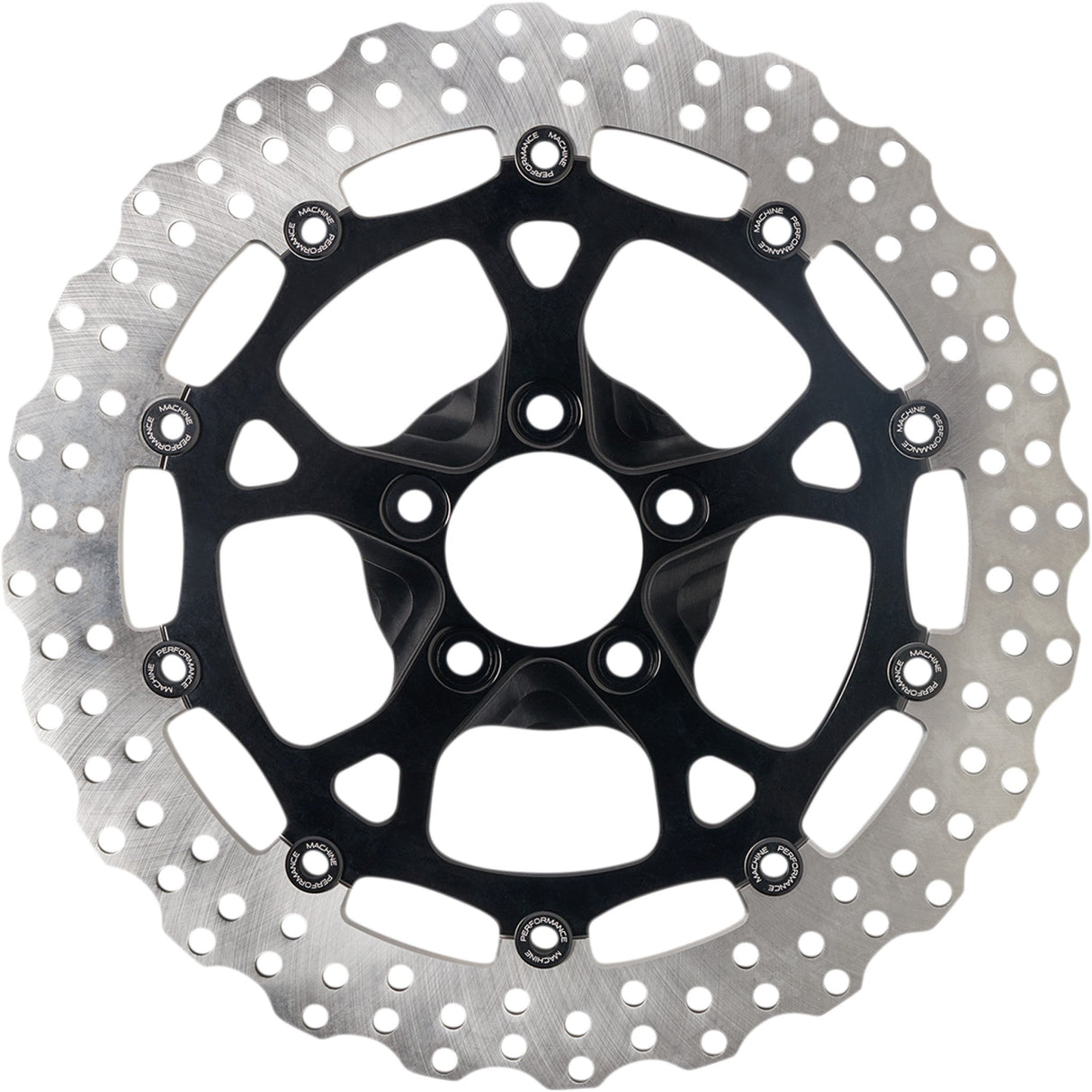 Performance Machine Brake Rotor - 0133-3059S-B For Harley Motorcycles 2006-2020