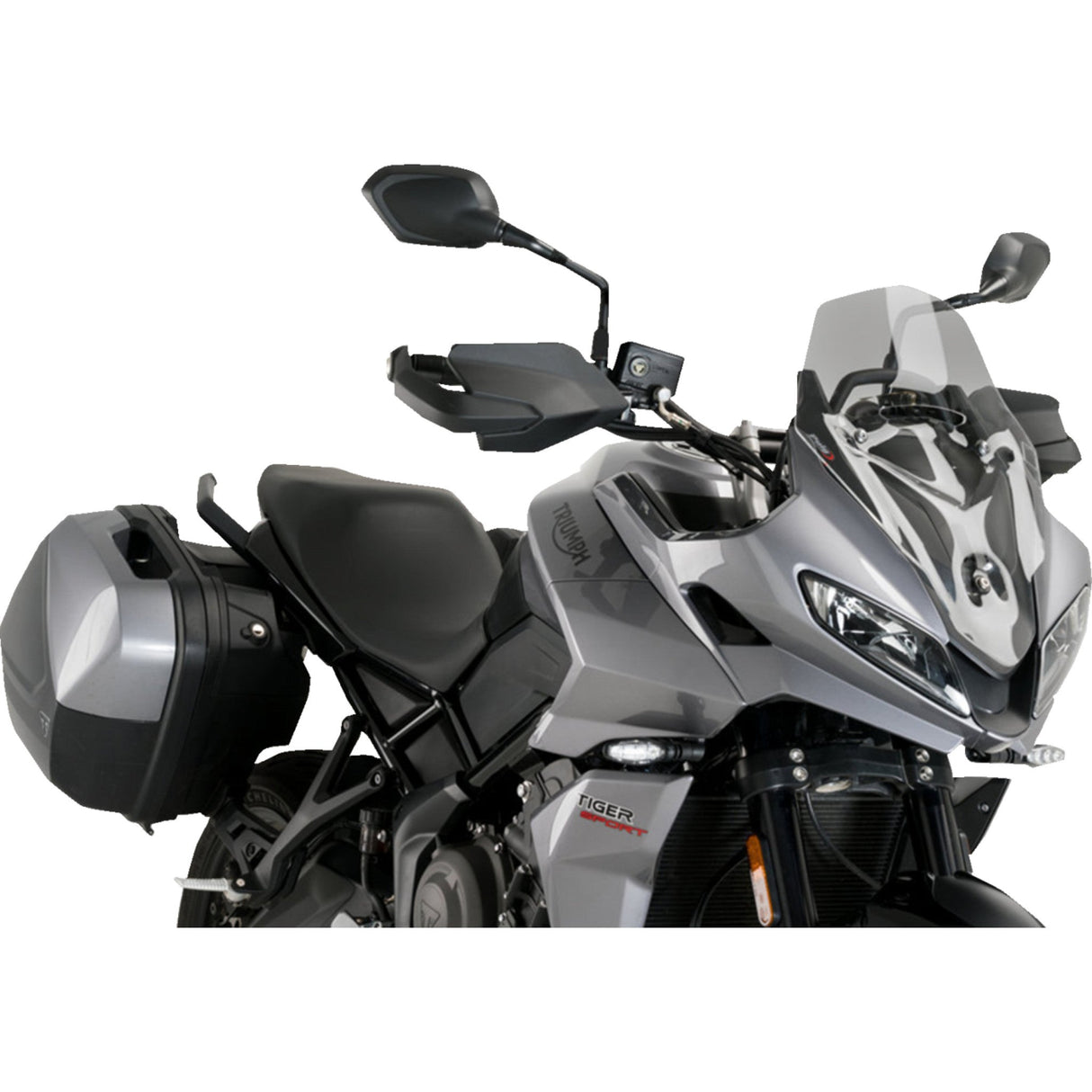 PUIG HI-TECH PARTS 2301-3135 21318H Sport Windscreen 18" - smoke - tiger sport 660