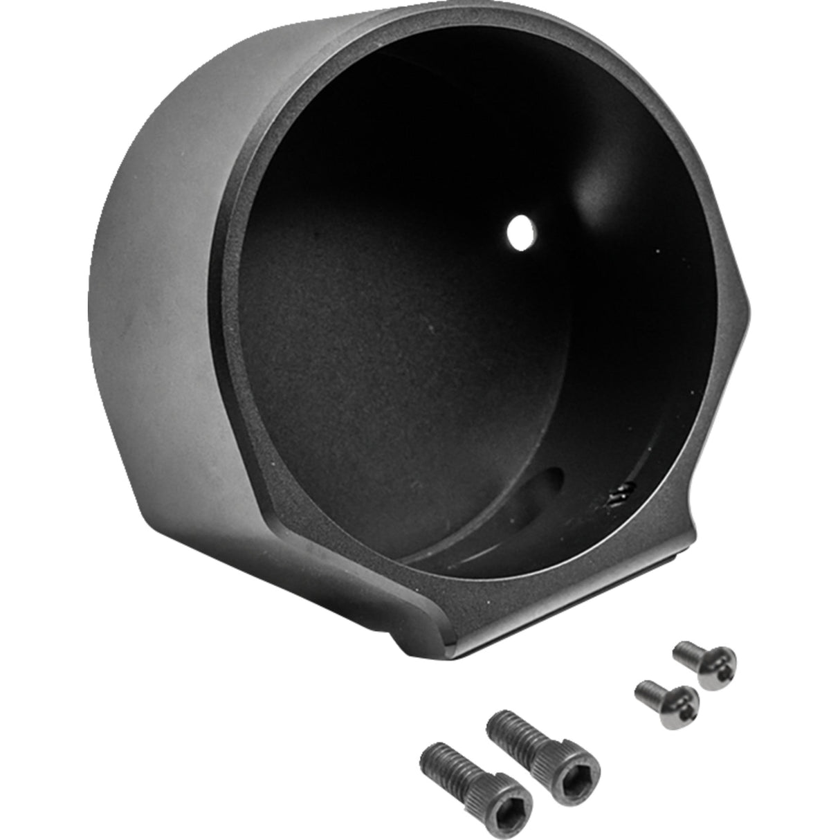 Kodlin USA Gauge Bucket Fastback Speedometer Mount For Fastback Riser Black 3-3/8" - K61257 For Harley Softail Low Rider 2022-2024
