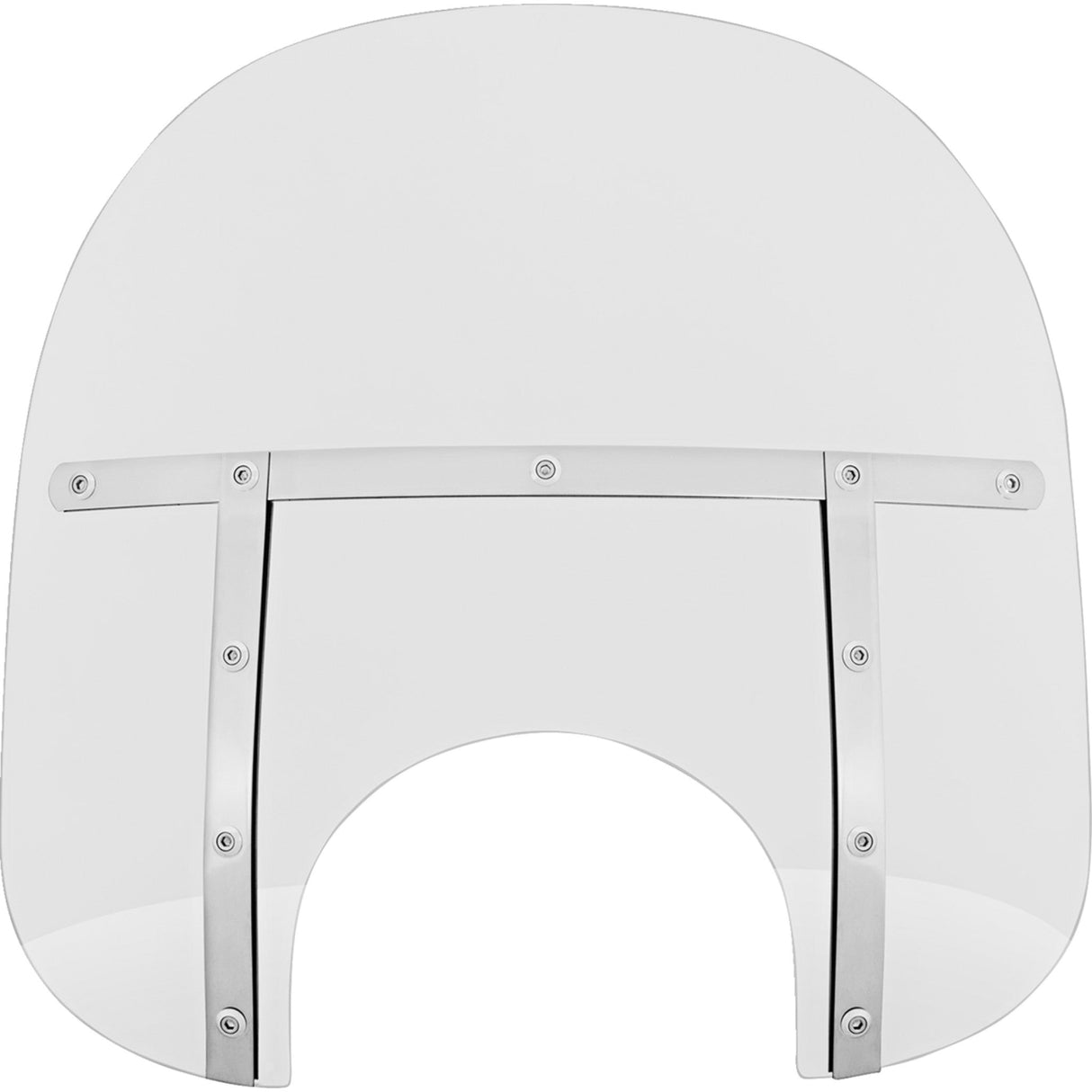 MEMPHIS SHADES 2313-0073 MEM3520 Memphis Fats Windshield Fats Windshield - 15" - Headlight - Clear
