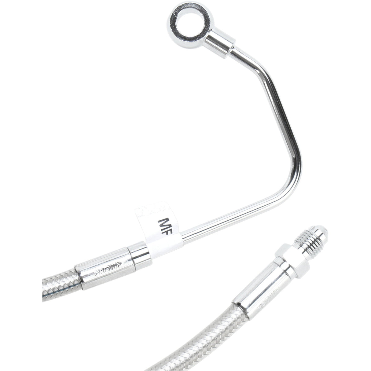 Magnum Shielding Designer Series ABS-Specific Mid Brake Line Kit ABS Polished Stainless - 57011 For Harley Touring 2008-2013