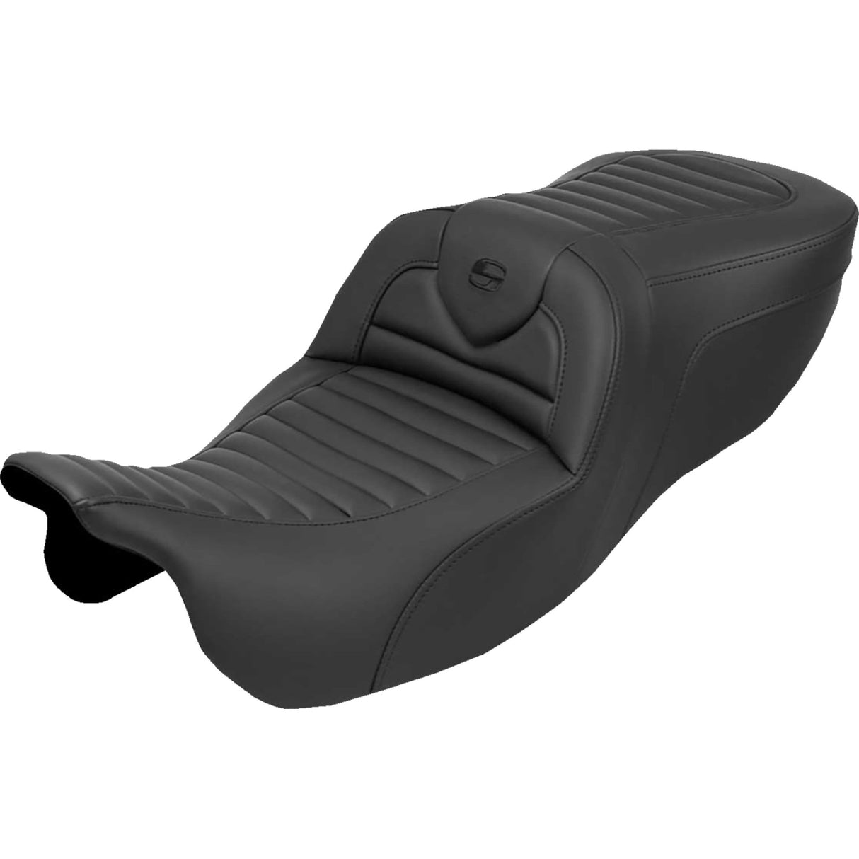 Saddlemen RoadSofa™ Seat Without Backrest Tuck-N-Roll - 815-07-20200 For Harley Touring 2015-2025