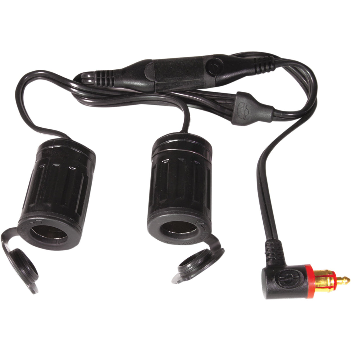 TECMATE 3807-0330 O-36 Y-Splitter din to dual socket adapter