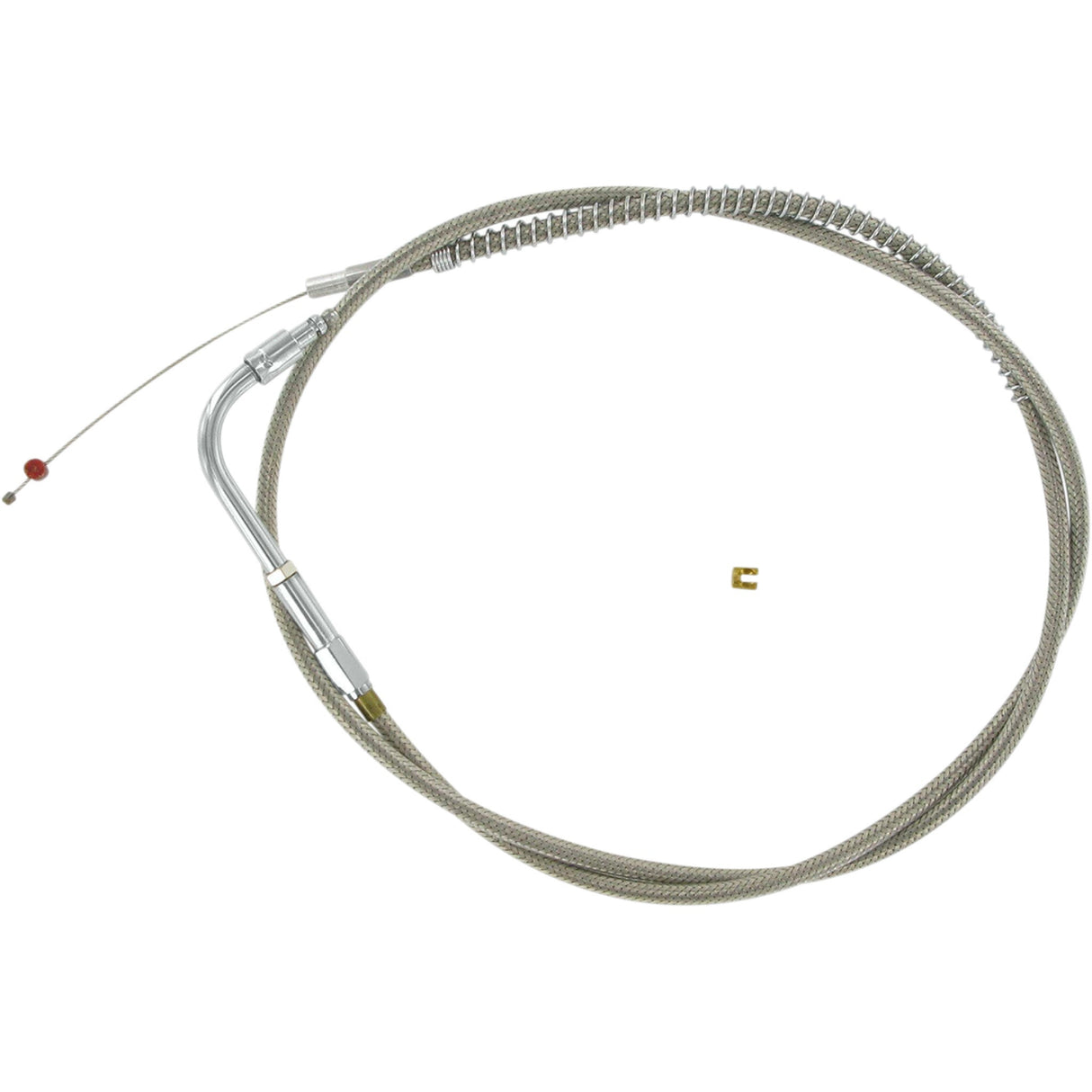 Barnett Stainless Steel Throttle Idle Cable - 102-30-40017 For Harley Touring 1998-2001