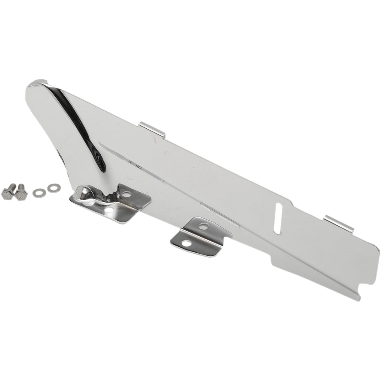 DRAG SPECIALTIES 1202-0107 Rear Belt Guard Lower Belt Guard - '07-'17 FXD/FXDWG/FLD - Chrome