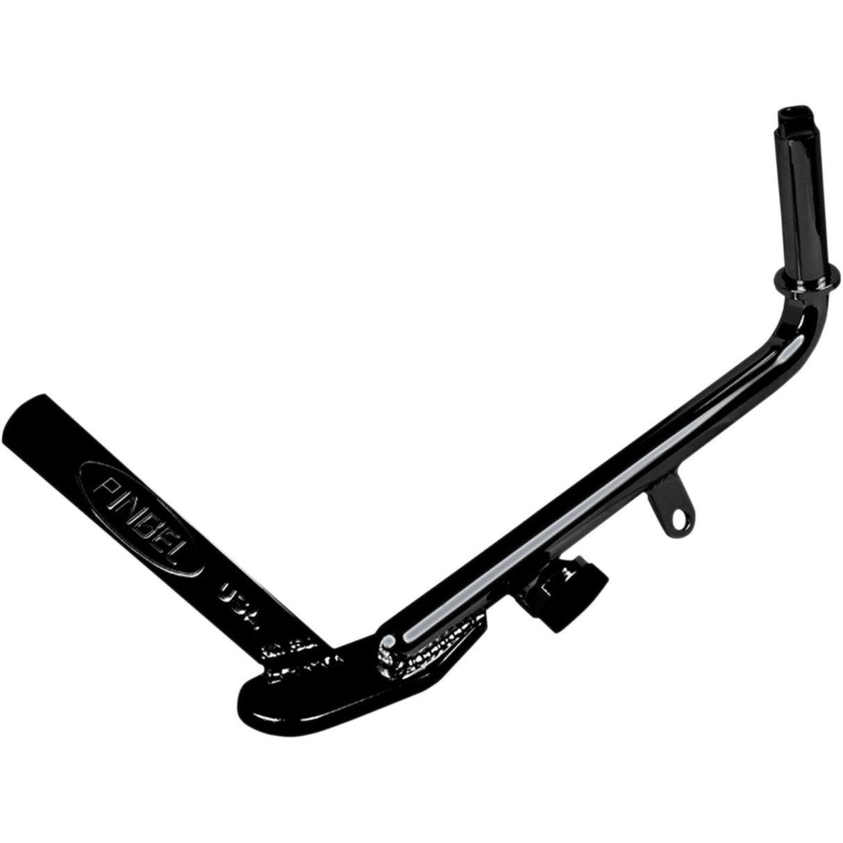 Pingel Kickstand 2" Lowered Black - 62252BLK For Harley Touring 2007-2023