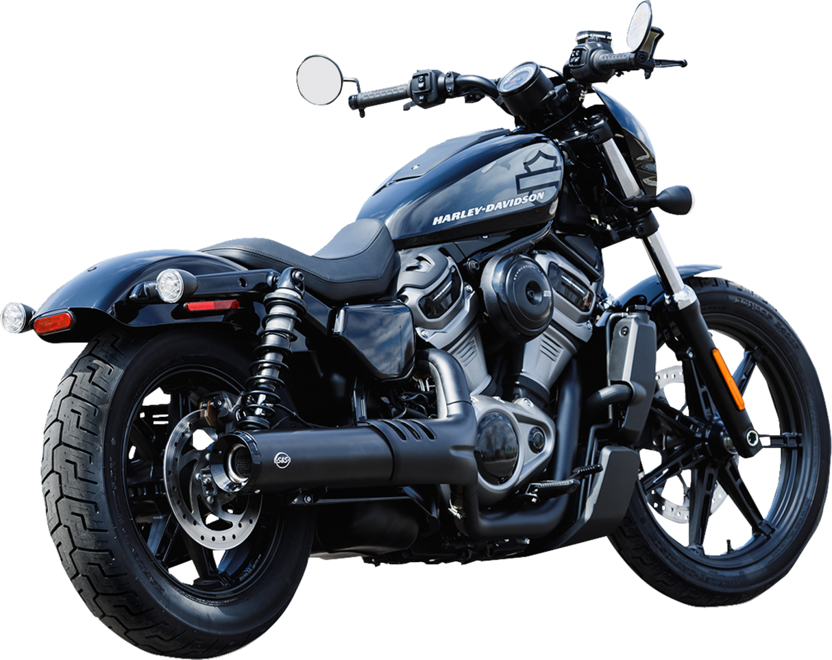 4-1/2" Grand National Slip-On Muffler - Black - 1801-1502