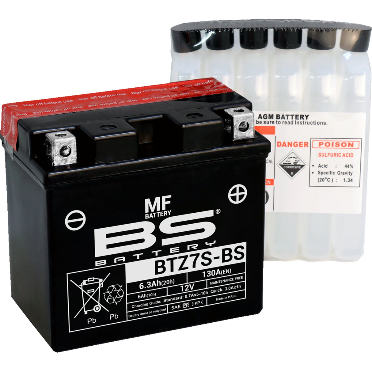 Bs Battery BTZ Battery - 300695 Kawasaki 450 / Ninja 1000 2007-2020