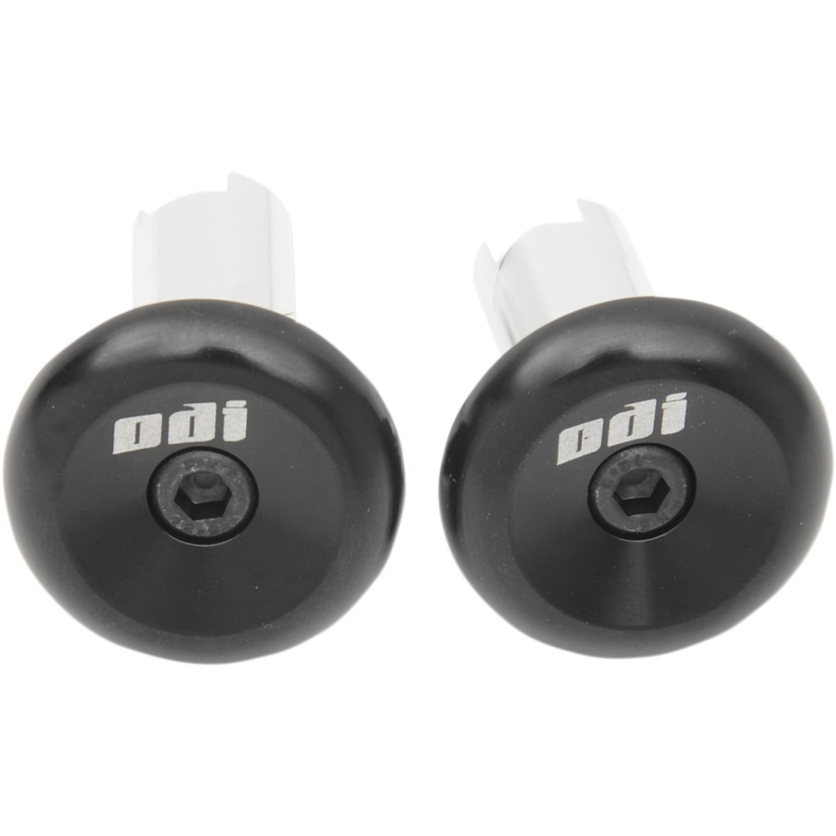 ODI 0634-0300 F71APB Aluminum Handlebar End Plug Bar End - Aluminum - Black