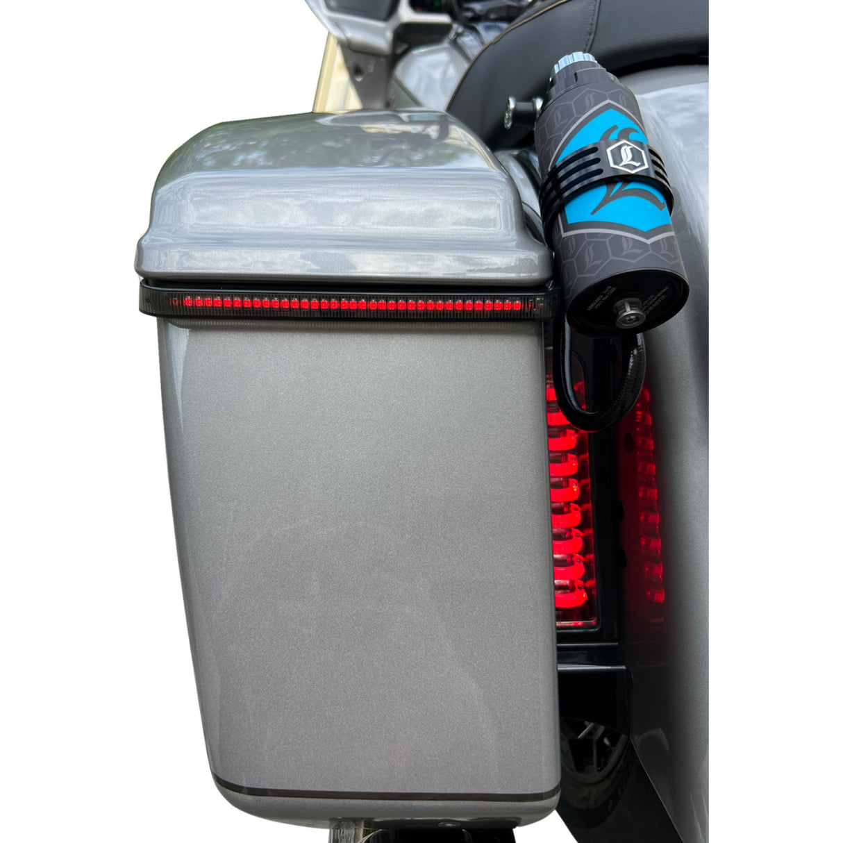 CUSTOM DYNAMICS 2040-3240 CD-LP-23-S Low-Profile LED Saddlebag Lights - Smoke