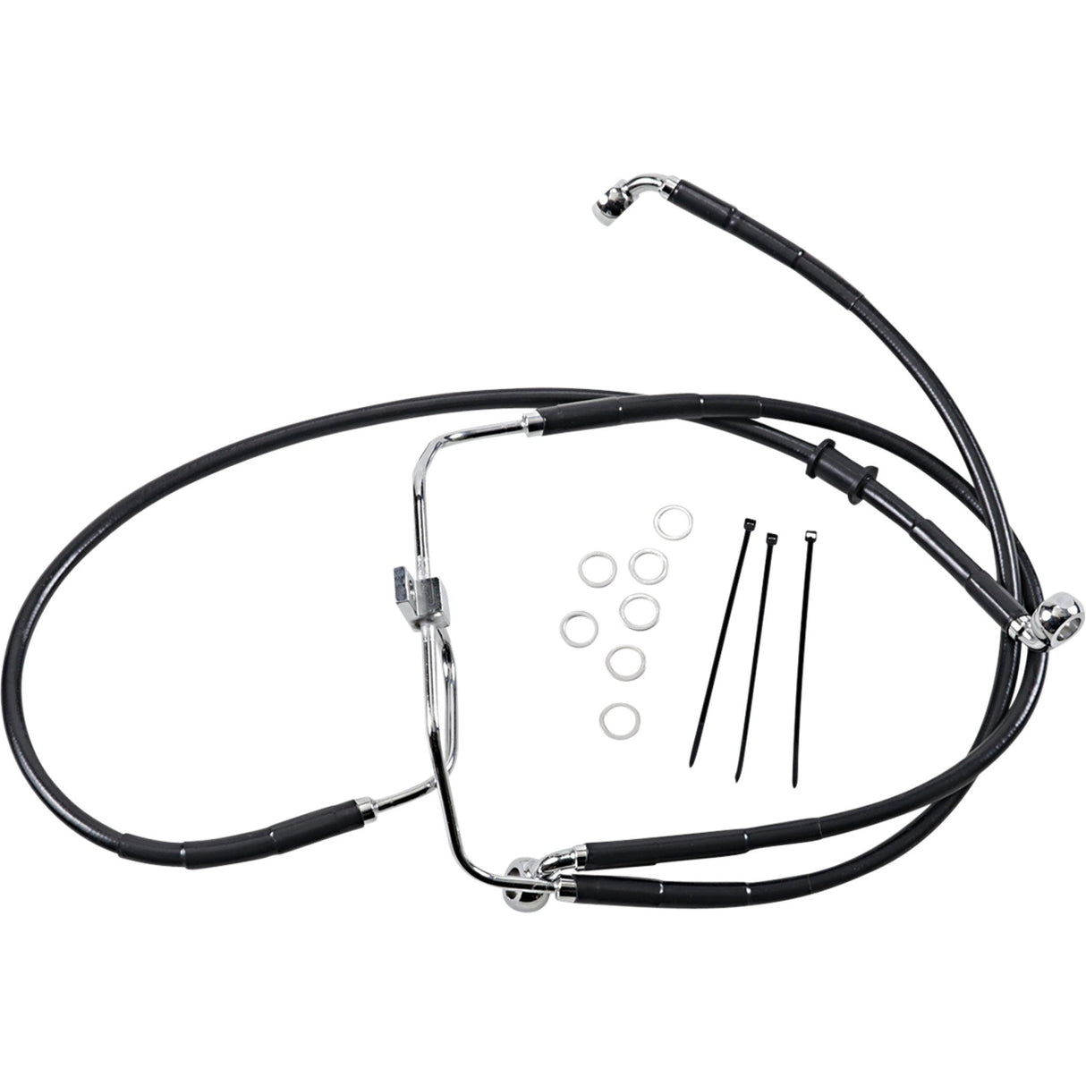 Drag Specialties Brake Line For Harley Fat Bob 2008-2017