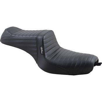 LePera Tailwhip Seat Pleated Black - LK-586PT For Harley Sportster 2010-2022