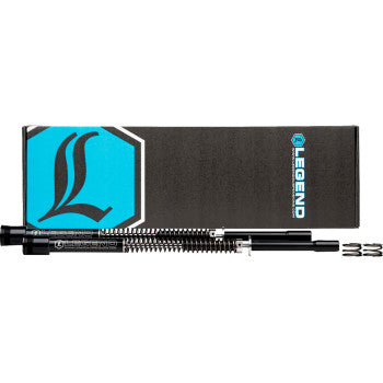 LEGEND SUSPENSION 0414-0750 04140750 AXEO for FL Touring 1" Lowered AXEO Front Suspension - 49 mm - '17-'23 FLH/FLT