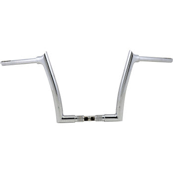 FAT Baggers INC. 1-1/2" EZ Install Pointed Top Handlebar 12" Chrome - 806012 For Harley Road Glide 2015-2020