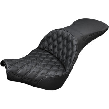Saddlemen Explorer Lattice Stitch Seat Lattice Stitched - 818-30-029LS For Harley Softail 2018-2025